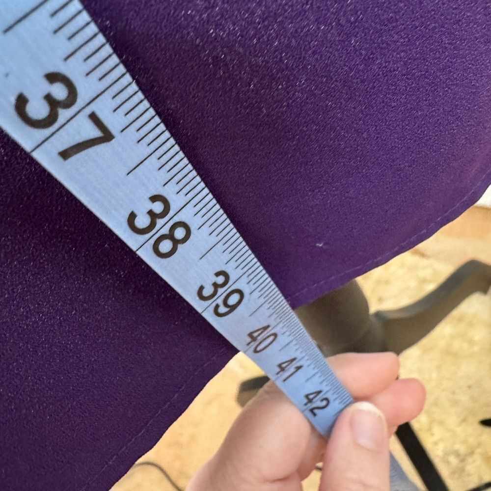 Liz Claiborne stunning violet dress women’s 14 - Picture 7 of 12